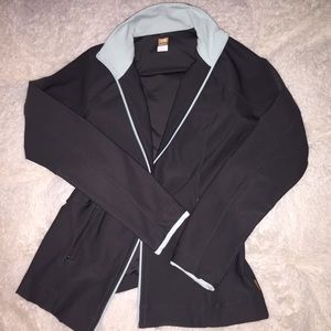 Grey and Teal Lucy Jacket